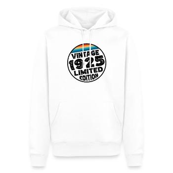 Limited Edition since 1925 Geburtstag Geschenk - Männer Premium Bio Hoodie - Weiß - Vorne - Nico (187cm)