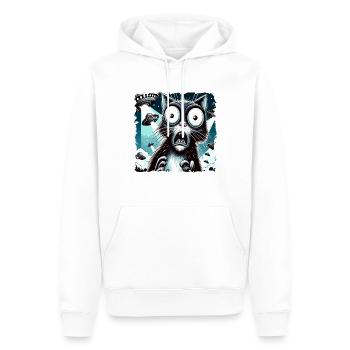 Lustiges Außerirdischer Alien Believe - Männer Premium Bio Hoodie - Weiß - Vorne - Nico (187cm)