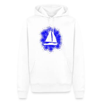 Segelyacht Segelboot Segelschiff - Männer Premium Bio Hoodie - Weiß - Vorne - Nico (187cm)
