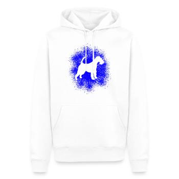 Drahthaar-Foxterrier für Hundeliebhaber - Männer Premium Bio Hoodie - Weiß - Vorne - Nico (187cm)