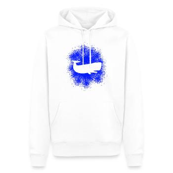 Pottwal Ozean Schützer - Männer Premium Bio Hoodie - Weiß - Vorne - Nico (187cm)