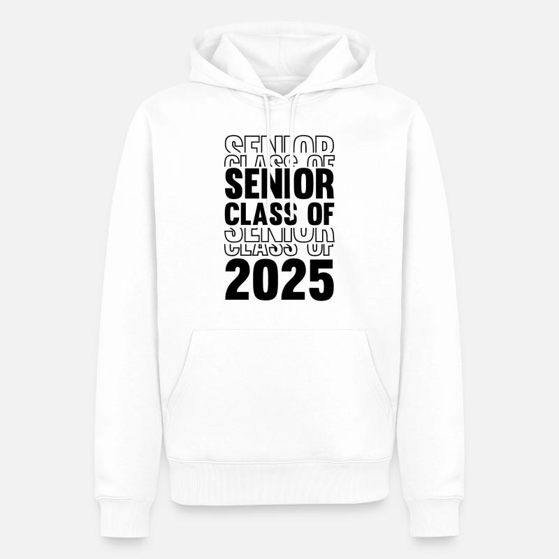 Senior Class Off 2025 - Männer Premium Bio Hoodie - Weiß