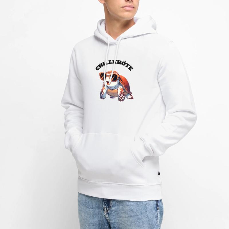 Chill Toad Turtle Men’s Premium Organic Hoodie