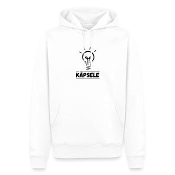 Käpsele - Clever Genie Schwaben Schwäbisch Dialekt - Männer Premium Bio Hoodie - Weiß - Vorne - Nico (187cm)