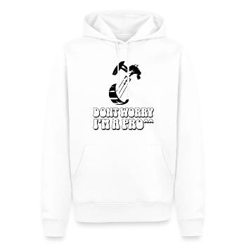 Kitesurf Kitesurfer Kiteboard - Sweat à capuche Premium bio Homme - blanc - Devant - Nico (187cm)