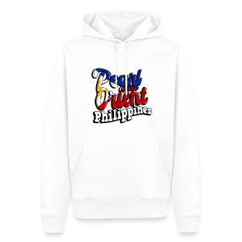 Philippines Perle philippine de l’Orient I Cadeau - Sweat à capuche Premium bio Homme - blanc - Devant - Nico (187cm)