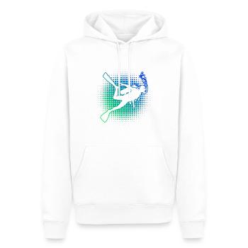 Taucher Scuba Diver Scuba Tauchen Free Dive - Männer Premium Bio Hoodie - Weiß - Vorne - Nico (187cm)