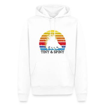Stachelschweine Designs für Tierliebhaber Nagetier - Männer Premium Bio Hoodie - Weiß - Vorne - Nico (187cm)