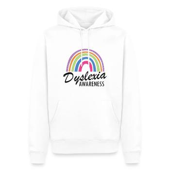 Legasthenie-Intervention für Legasthenie-Therapie - Männer Premium Bio Hoodie - Weiß - Vorne - Nico (187cm)