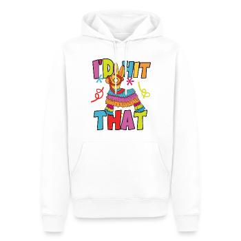J’avais frappé cette Pinata Mexican Cinco de Mayo Party - Sweat à capuche Premium bio Homme - blanc - Devant - Nico (187cm)