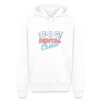 Zahnarzt Zahnarzthelferin Praxis Zähne I Geschenk - Männer Premium Bio Hoodie - Weiß - Vorne - Nico (187cm)