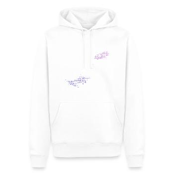 Men's Kitesurfing Kitesurfer Kitesurfing - Men’s Premium Organic Hoodie - white - Front - Nico (187cm)