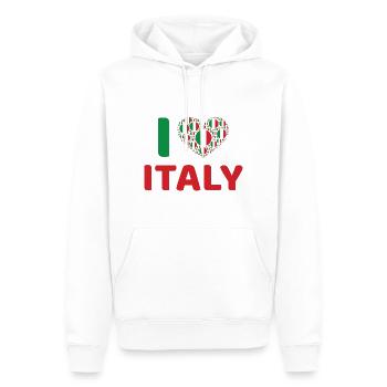 Rom Roma Italien T-Shirt Urlaub - Männer Premium Bio Hoodie - Weiß - Vorne - Nico (187cm)