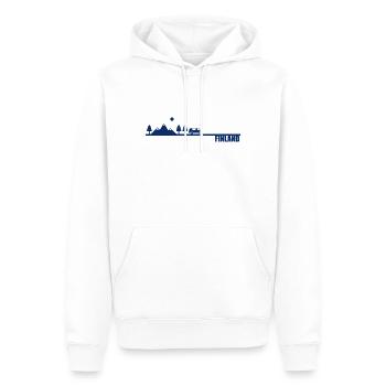 Van life Finnland - Männer Premium Bio Hoodie - Weiß - Vorne - Nico (187cm)