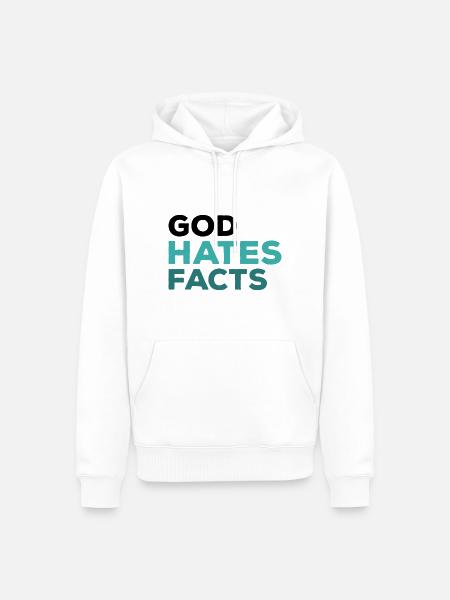 Atheismus - Männer Premium Bio Hoodie - Weiß