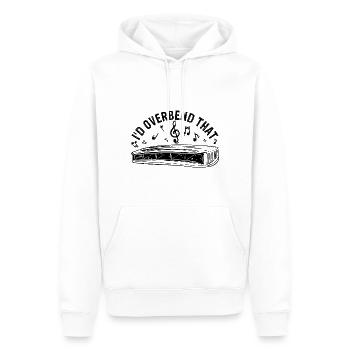 Französische Harfinisten und Harmonikaspieler - Männer Premium Bio Hoodie - Weiß - Vorne - Nico (187cm)