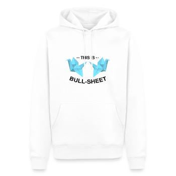 Japanisches Origami Design und Kirigami Origami - Männer Premium Bio Hoodie - Weiß - Vorne - Nico (187cm)