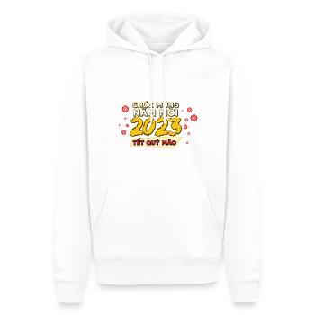 Vietnamesisches Neujahr Katze 2023 I Geschenk - Männer Premium Bio Hoodie - Weiß - Vorne - Nico (187cm)