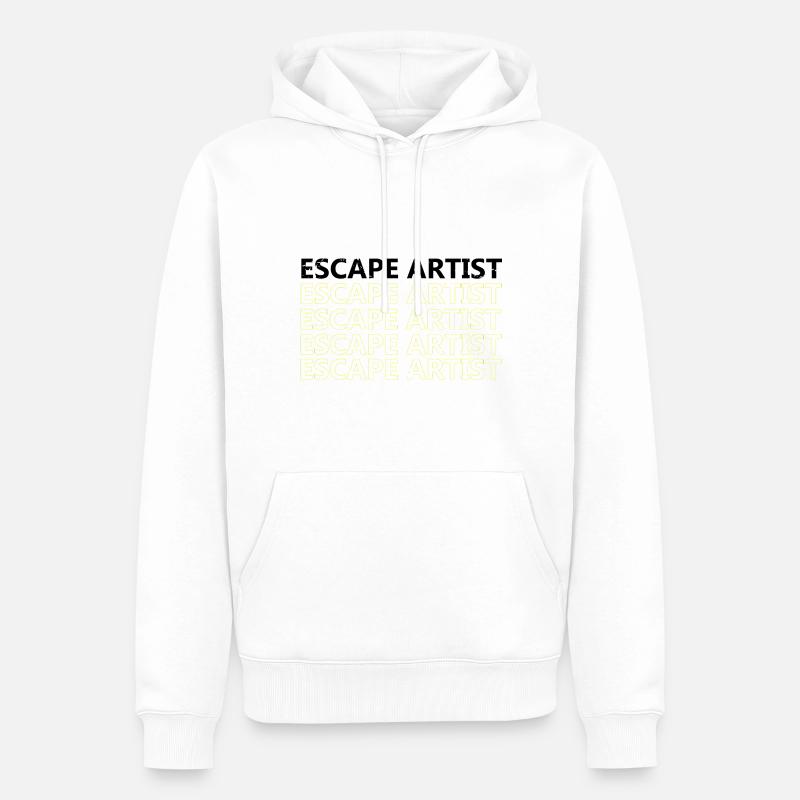 Lockpicking Lock Picking Aufsperrdienst Designs - Männer Premium Bio Hoodie - Weiß