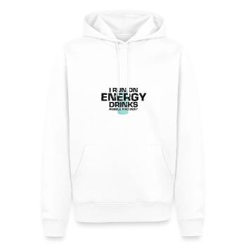 Conception de démolition de maisons et rénovation de maisons - Sweat à capuche Premium bio Homme - blanc - Devant - Nico (187cm)