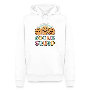 Cookie Squad Lustiges Matching für Mädchen Cookie Lover - Männer Premium Bio Hoodie - Weiß - Vorne - Nico (187cm)