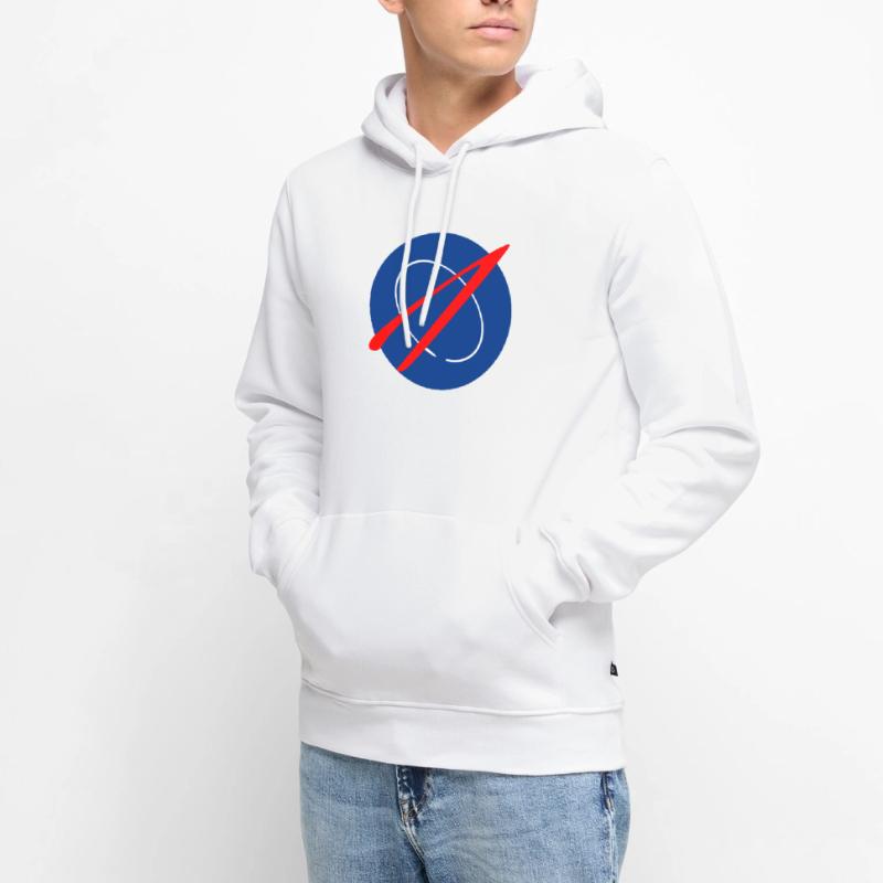 Patch spatial Sweat à capuche Premium bio Homme