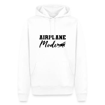 Pilote d’avion Voler Mode de vol An i Cadeau - Sweat à capuche Premium bio Homme - blanc - Devant - Nico (187cm)
