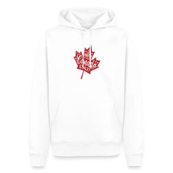 Canada Canada day Canada day - Men’s Premium Organic Hoodie - white - Front - Nico (187cm)
