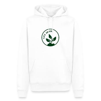 Sauveteur - Sweat à capuche Premium bio Homme - blanc - Devant - Nico (187cm)