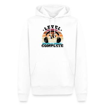 16 Geburtstag 16 Jahre Sechzehn Geschenk Gamer - Männer Premium Bio Hoodie - Weiß - Vorne - Nico (187cm)