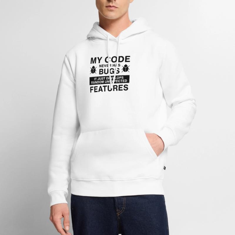 Programmierer Coder Coding Männer Premium Bio Hoodie