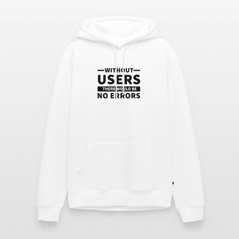 Coder Programmer User Error Coding Men’s Premium Organic Hoodie