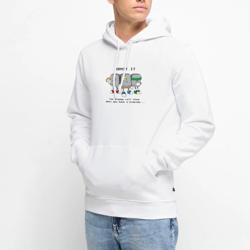 Strg Alt Entf Computer Informatiker Programmierer Männer Premium Bio Hoodie