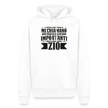 Alcune Persone Mi Chiamano Per Nome Zio - Männer Premium Bio Hoodie - Weiß - Vorne - Nico (187cm)