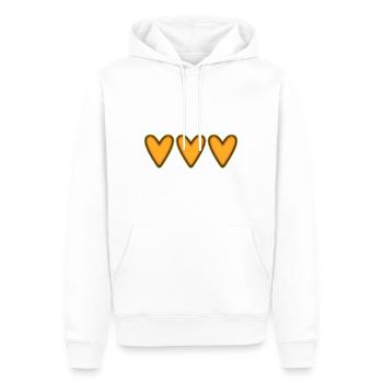MUTTERTAG. SCHÖNEN MUTTERTAG. MAMA. ICH LIEBE DICH - Männer Premium Bio Hoodie - Weiß - Vorne - Nico (187cm)