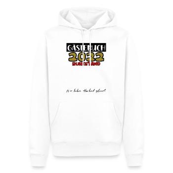 Ruhestand 2022 Rente Pension Pensionierung Opa Oma - Männer Premium Bio Hoodie - Weiß - Vorne - Nico (187cm)