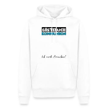 Gästebuch Kommunion Mädchen Jungen Erstkommunion - Männer Premium Bio Hoodie - Weiß - Vorne - Nico (187cm)