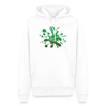 Palestine Kid Splash - Sweat à capuche Premium bio Homme - blanc - Devant - Nico (187cm)