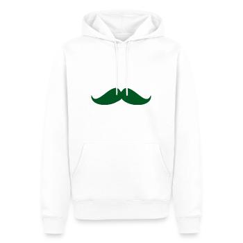 HALLOWEEN. CITROUILLE. CITROUILLE HALLOWEEN - Sweat à capuche Premium bio Homme - blanc - Devant - Nico (187cm)