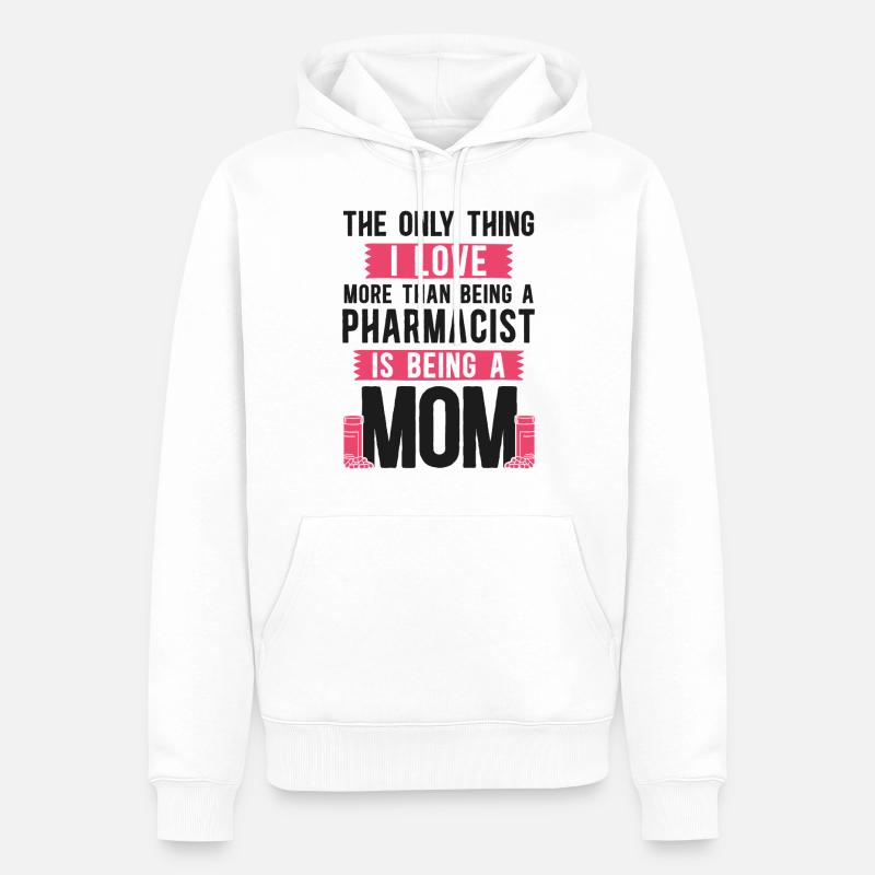 Pharmacy Tech Technician - Männer Premium Bio Hoodie - Weiß