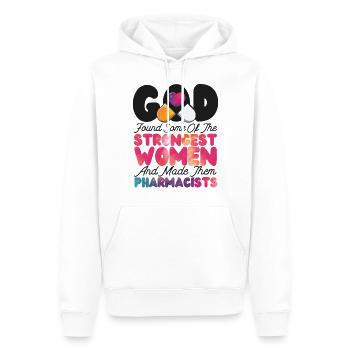 Pharmacy Tech Technician - Männer Premium Bio Hoodie - Weiß - Vorne - Nico (187cm)