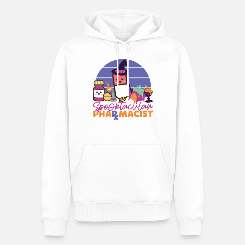 Pharmacy Tech Technician - Männer Premium Bio Hoodie - Weiß