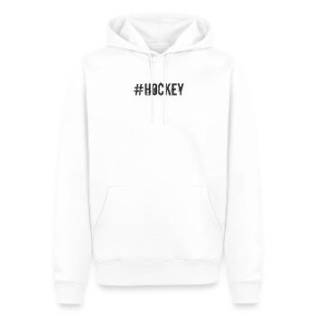 Hockey - #Hockey - Men’s Premium Organic Hoodie - white - Front - Nico (187cm)