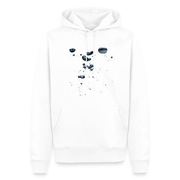 Bubble Water Costume Halloween Carnival Elements - Men’s Premium Organic Hoodie - white - Front - Nico (187cm)