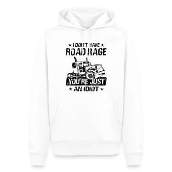 Lastkraftwagen Fernfahrer Lastwagen LKW-Fahrer - Männer Premium Bio Hoodie - Weiß - Vorne - Nico (187cm)