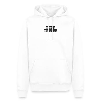 Boule - Boule ist cool - Männer Premium Bio Hoodie - Weiß - Vorne - Nico (187cm)
