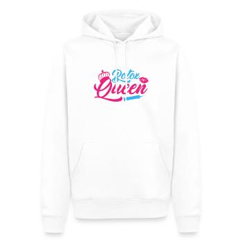 Botox Queen Injector Lips Surgery Cosmetics - Männer Premium Bio Hoodie - Weiß - Vorne - Nico (187cm)