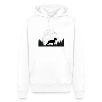 Rottweiler - Männer Premium Bio Hoodie - Weiß - Vorne - Nico (187cm)