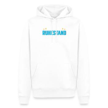 Ruhestand 2022 Lustiger Rentner Spruch Rente 2022 - Männer Premium Bio Hoodie - Weiß - Vorne - Nico (187cm)