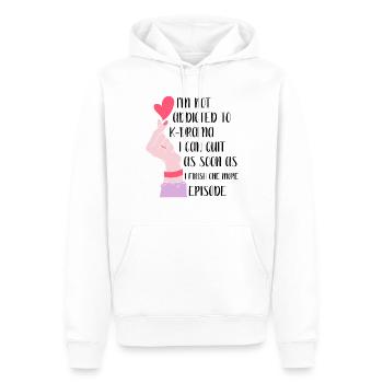 K-Drama Kdrama Korea Südkorea Hallyu K-Drama - Männer Premium Bio Hoodie - Weiß - Vorne - Nico (187cm)